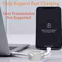 USB C Cable 20ft,USB C to USB C Cable 60W Fast Charging 2 Pack, Extra Long Type C Cord Compatible with MacBook/iPad/iPhone 17/16/15 Serie/Samsung Galaxy S24/Switch/Lenovo/Dell/HP/Any USB-C Device