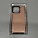 ONETOP Compatible with iPhone 13 Pro Wallet Case with Card Holder, PU Leather Kickstand Card Slots Case, Double Magnetic Clasp Durable Shockproof Cover 6.1 Inch(Rose Gold)