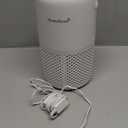 Air Purifier for Home Bedroom, AromaRoom H13 HEPA Air Filter For Smoke Pollen Dander Hair Smell Air Cleaner, 3-in-1 Filter with Sleep Mode, Quiet Air Cleaner For Pets, Home, Baby Room (White, AP103)