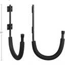 2-Pack of Kayak Storage Hook Sets - Kayak Wall Mount Hangers with 100lb Capacity Per Pair for Paddleboards, Surfboards,