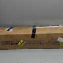 Full Size Bed Frame 14 Inch White, Metal Bed Frame Full with Gaskets, No Box Spring Needed, Heavy Duty Steel Plarform Supprt, Rounded Corner Design, Reserved Holes, Noise Free, Storage Space