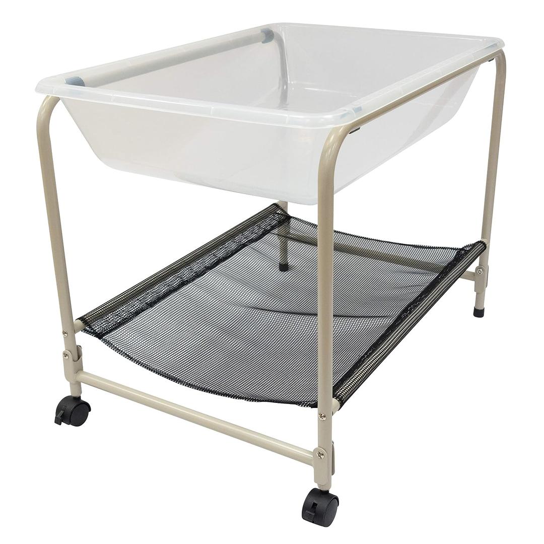 edxeducation Water Tray and Stand | Portable Sand and Water Table | Toddler Sensory Table | Foldable for Easy Storage