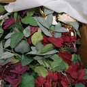 Ling's moment 41inch Tall Standing Artificial Flowers 2pcs, Marsala & Blush