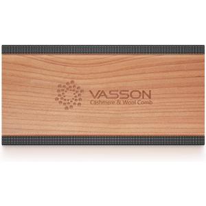 Cashmere Comb for Sweaters, Sweater Comb for Removing Pills and Fuzz, Gentle on Wool & Knitwear, Portable Handheld Clothing Care Tool with Storage Pouch