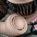 MESCOMB 6 in 1 Hot Air Styler Wrap, Professional Hair Styler with Thermal Round Brush for Blowouts, Fast Drying for Blow Dry, Curling, Volumizing, Straightening, Salon Results in Minutes (Light Pink)
