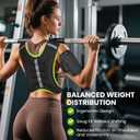 2 x GEEBOBO Weighted Vest for Women Men, 8lb/12lb/16lb/20lb/25lb/30lb Weighted Vest Woman Adjustable Weights for Walking, Strength Training, Running, Muscle Building