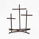 Golgotha Nail Tabletop Nail Crosses 9-3/4