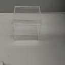 Juexica 12 Pcs Clear Acrylic Box with Lid Plastic Small Acrylic Boxes Decorative Storage Box Jewelry Display Mini Clear Container for Home Candy Pill Tiny Jewelry(Square,3.3 x 3.3 x 3.3)