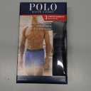 POLO RALPH LAUREN Underwear Boxer Brief, 3-Pack, Stretch Classic Fit, Moisture Wicking Pouch, Regular, Trunk & Long Leg (Andover/Charcoal/Polo Black)