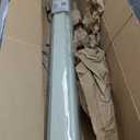 Persilux Cordless Zebra Blinds for Windows Free-Stop Roller Windows Shades (35" W X 64" H, Cream) Dual Layer Light Control for Day and Night, Light Filtering Sheer Shades for Home, Easy to Install