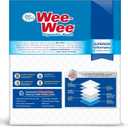 Four Paws Wee-Wee Superior Performance Unscented Large Pee Pads for Dogs & Puppies, Quilted Leak-Proof Dog Housebreaking Potty Training Floor Protection, 27.5" x 44", 100 Count