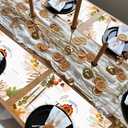 Thanksgiving Disposable Paper Placemats - 24 Pack Fall Turkey Harvest Thanksgiving Day Placemats for Kids Painting Coloring Family Dining Table Mats Holiday Table Decorations