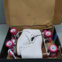 Chicago Skates Classic Quad Roller Skates for Women & Men Durable & Top Performance, Adjustable High-Top Boots for Safe Indoor/Outdoor Roller Derby60mm PU Wheels & Semi-Precision Bearings, 9