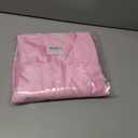 Newrara Adult Shiny Graduation Cap and Gown Tassel Set for High School & Bachelor (Pink)