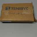 5x7 Picture Frame 3 Pack - Black Woodgrain, Solid Wood & HD Tempered Glass, Table Display or Wall Hanging