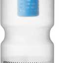 HydraPak Breakaway+ Filter Water Bottle (20oz or 30oz) - Hike & Bike Squeeze Water Bottle, Fits Backpacks & Bike Cages - Clear