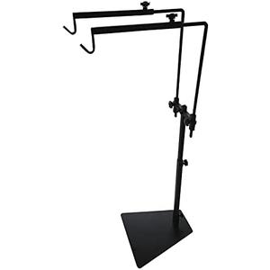 Adjustable Reptile Lamp Stand Floor Light Holder, Hook Hanging Heat Lamp for Reptile Amphibian Terrariums Tortoise and Other Cold Blooded Animal Enclosures Glass Terrarium Heating Light… (Modern 2)