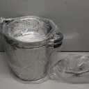 ExcelSteel 12 Qt Multifunction Stainless Steel Pasta Cooker with Encapsulated Base, Vented Glass Lid, and Riveted Silicone Covered Handles