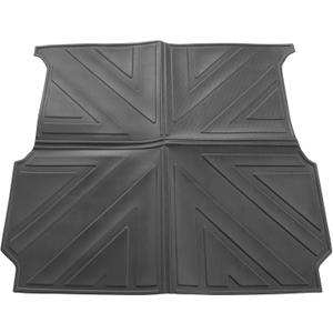 Truck Bed Floor Mat Liner for 2022 2023 2024 Rivian R1T Black TPE All Weather Bed Cargo Mat Interior Bed Liner