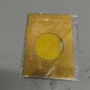 LEIFIDE 2 Pcs Door Knob Reinforcement Plate Stainless Steel Door Lock Repair Plate Bracket with 4 Pcs Adhesive Tapes Prevent Lock Loose or Wobbly(Gold)