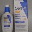 CeraVe AM Facial Moisturizing Lotion with SPF 30, Oil-Free Face Moisturizer with SPF, Formulated with Hyaluronic Acid, Niacinamide & Ceramides, Non-Comedogenic, Broad Spectrum Sunscreen, 3 Ounce (Pack of 1, EXP: 03/2028)