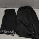 TELALEO Boys' Girls' Long Sleeve Compression Shirts Thermal Fleece Lined Kids Athletic Sports Tops Leggings Baselayer Set.L