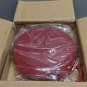 VORRINGARD Cast Iron Enameled Dutch Oven Pot with Lid for Bread Baking, Bread Oven, 6 Quart, Red