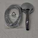 Shower Head with Handheld High Pressure: INAVAMZ Hand Held Shower Head & Rain Shower Head 2-IN-1 Shower Head with 59" Rotatable Stainless Steel Hose, Shower Trim Systems (15391-1.8 GPM California, Silver)