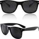 2 Pcs Adjustment Glasses, Help Eye Training And Concentration, Light and Comfortable Frame, Lightweight Frame for Eye Training Focus for Daily Use and Relaxation