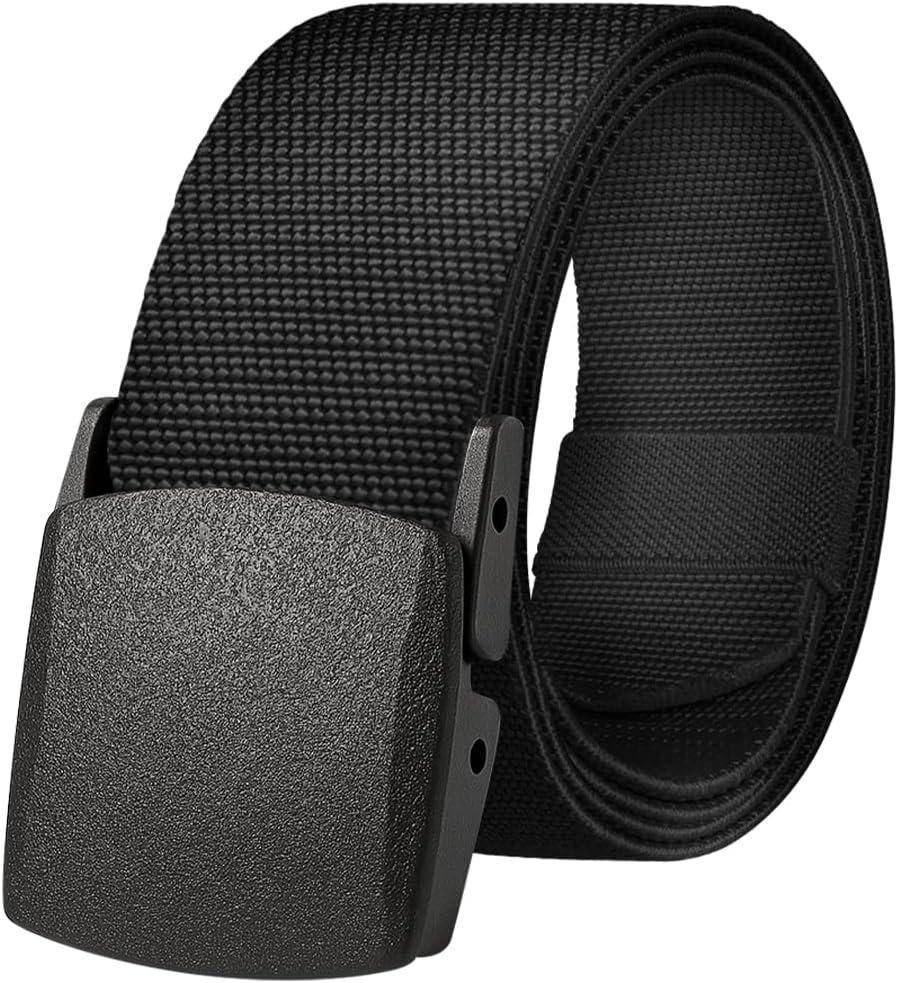 TECEUM Tactical Belt  Heavy-Duty & Quick Release  Military, Work, Rigger, Duty & Utility Belt for Men (Buckle 2 - Black)