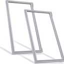 2 Pack Upgraded W10830274 Refrigerator French Door Gasket Replacement Compatible with Maytag Whirlpool Refrigerator Door Gasket Fridge Seal EAP11759518 W10443273 PS11759518 WRX735SDBM02 WRX735SDHZ10