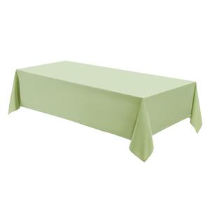 Aocoz Rectangle Tablecloths 90x132 Inch 2 Pack Sage Green Tablecloth Washable Decorative Linen Polyester Table Cloths for Dining Table Banquets Buffet Parties and Wedding