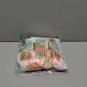 Milumia Women's Floral Cut Out Vacation Dress Ruffle Asymmetrical Strapless Sundress Long Dresses (Pink and White) S