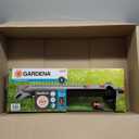 GARDENA 20570 | Up to 3800 sq ft - AquaZoom Adjustable Oscillating Yard Sprinkler, for Watering Large Area Lawn and Garden. Aquazoom Outdoor oscillating Sprinkler has Wide Heavy Duty Base.