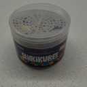 KOMARC GAMES StickiKubes, Mini Stacking Cubes That Stick to Anything, Non Toxic Kid Safe Sticky Blocks, Creative Construction Toy - 125 Cubes, 4 Colors, Tub (Multicolor)