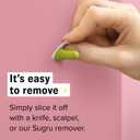 Sugru Silicone Super Glue - Waterproof All-Purpose Wall Putty + Moldable Glue for Crafting + DIY Home Improvement - Removable + Kid-Safe - Indoor/Outdoor Use - 8 Pack - Black (3.5g/ea)