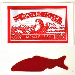 Classic Fortune Teller Curling Fish Curls In Palm Toy Predicts Future,  2 Pcs