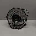 EZ-CHILL 9" Cradle Floor Fan, 3 Speed, Electric, 180 Degree Adjustable Tilt, All Metal, Carry Handle, Rubber Feet, Table Fan, Airflow 12.57 ft/sec, Ideal for Home, Bedroom & Office, MTFDB-9