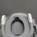 TuckInn Potty Training Seat, Toddler Toilet Seat for Little Boys Girls, Potty Training Toilet with Urinals, Toddler Step Stool Ladder and Splash Guard (Gray)