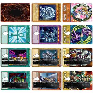 Game Anime Debit Credit Card Cover Sticker Decal Skin 12 Pcs Anime Aesthetic Card Art Decor Gifts Merch Supplies for EBT Debit Transportation Key Cover Personalizing Bank Card