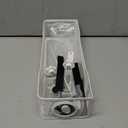 Cable Management Under Desk Tray, No Drill Cable Management Box with Clamp for Wire Organization, Cord Organizer for Office, Home - No Damage to Desk (White)