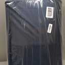 Large Outdoor All Weather Dog Bed, Waterproof Dog Bed for Large Dogs, Orthopedic Egg Crate Foam Pet Bed with Washable Removable Oxford Cooling Cover, 36x27 Inch, Navy