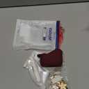 VISOOM for AirPods Pro 3 Case 2025, Silicone Case for Apple Air Pods Pro 3rd Generation Cover Women, Cute iPods 3 Protective Cover with Bling Keychain & Cleaning Kit,Burdungy