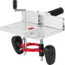 Meticuloso Router Lift Systems, Aluminium Router Table Insert Plate, Updated Router Lift Base for Completely Cylindrical Router with Diameter 2.5-2.56 in