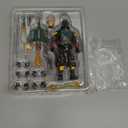 MAFEX No.201 Boba Fett (TM) Recovered Armor Action Figure Total Height Approx. 6.3 inches (160 mm), Non-Scale, Painted