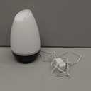 HealthSmart 500ML Essential Oil Diffuser for Large Rooms, Cool Mist Humidifier and Aromatherapy Diffuser, Adjustable Timer, Mist Mode and 7 LED Light Colors, White (Pack of 1)