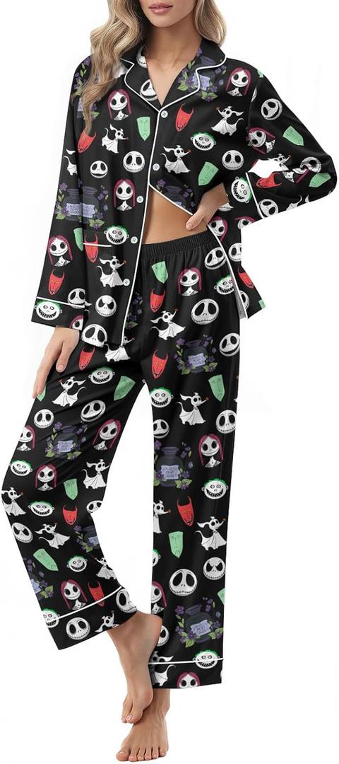 Unisex Ultra Soft Pajama Set, Valentines Pajamas, Soft Warm Matching Sleepwear Gift for Women Men (XL, Honor)