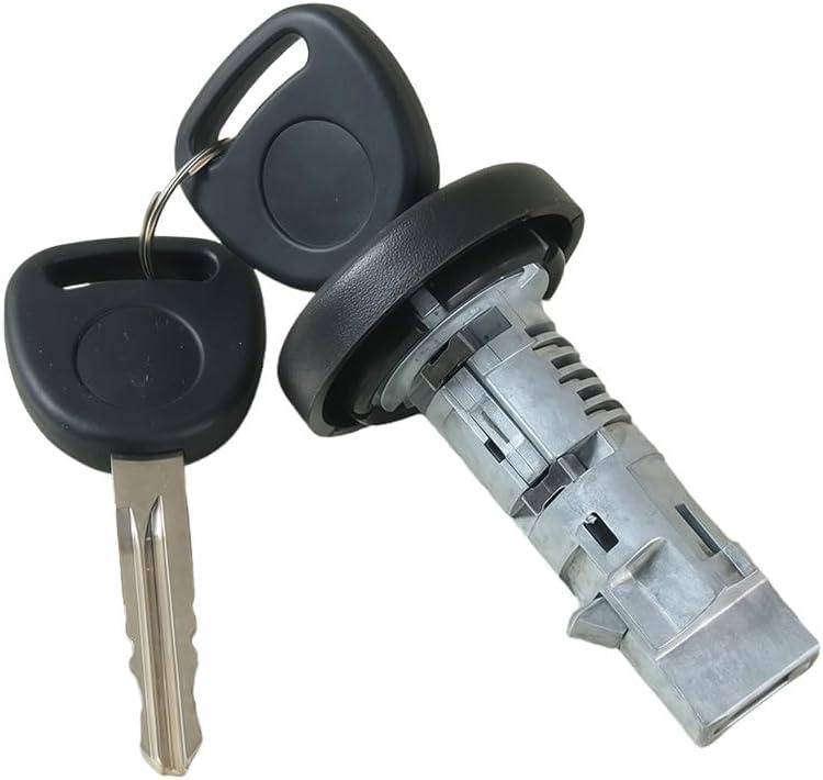 Ignition lock cylinder switch with key, for Chevrolet Avalanche, Silverado, Suburban,Tahoe for GMC Forward, Sierra, Yukon for Buick, Hummer, Pontiac, Cadillac Replace OE US-312L D1469G