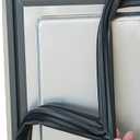 Custom Universal Refrigerator Door Gasket,Freezer Door Magnetic Gasket Rubber Seal Part Replaces,Black