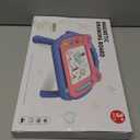 Magnetic Drawing Board for Toddlers 3, Color Erasable Doodle Writing Pad, Learning Painting Sketch Pad, Best Birthday Easter Christmas Halloween Kids Toy Gifts for Boys and Girls(Blue)